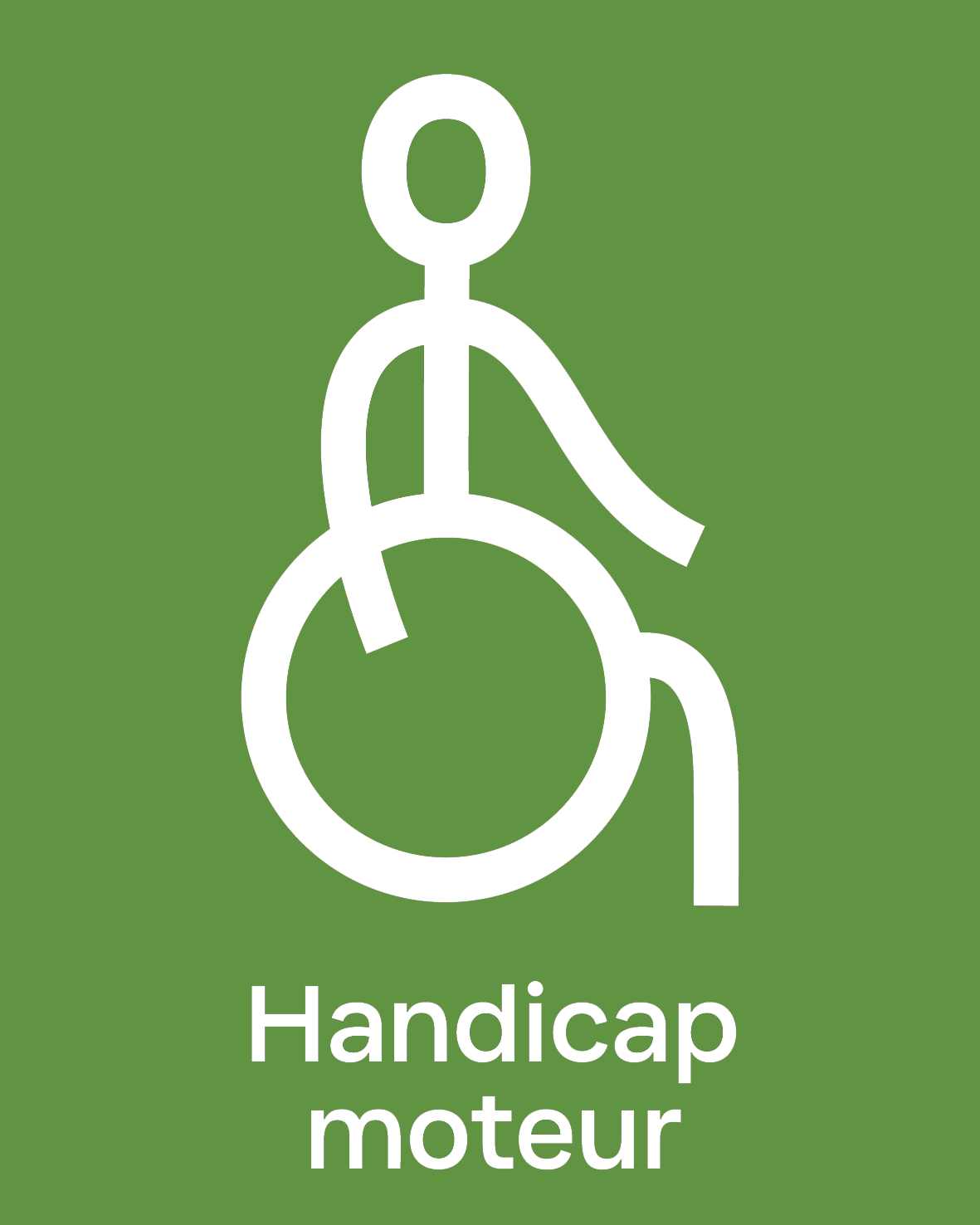 Accessible aux personnes ayant un handicap moteur